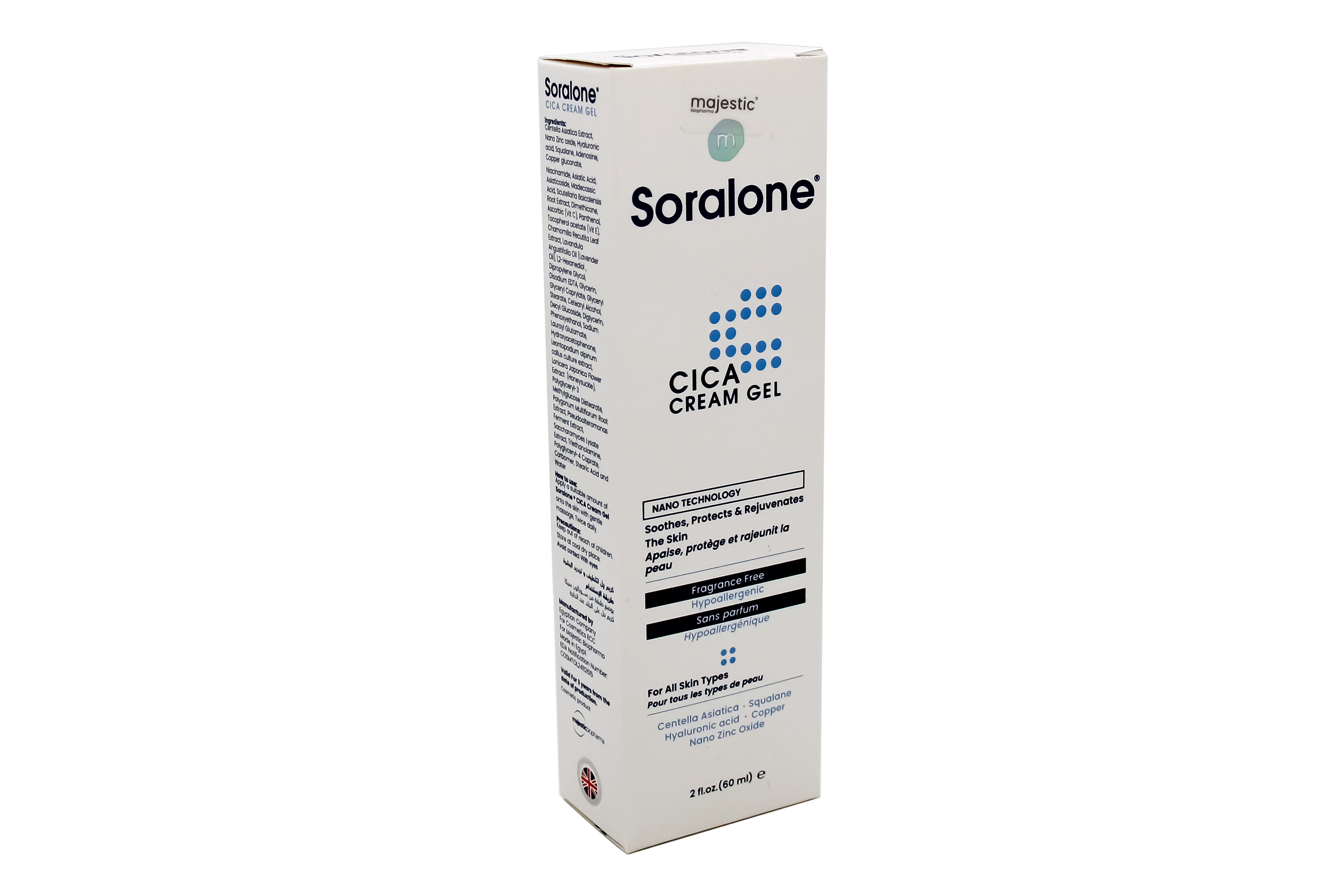 Soralone Cica Cream Gel 60 Ml