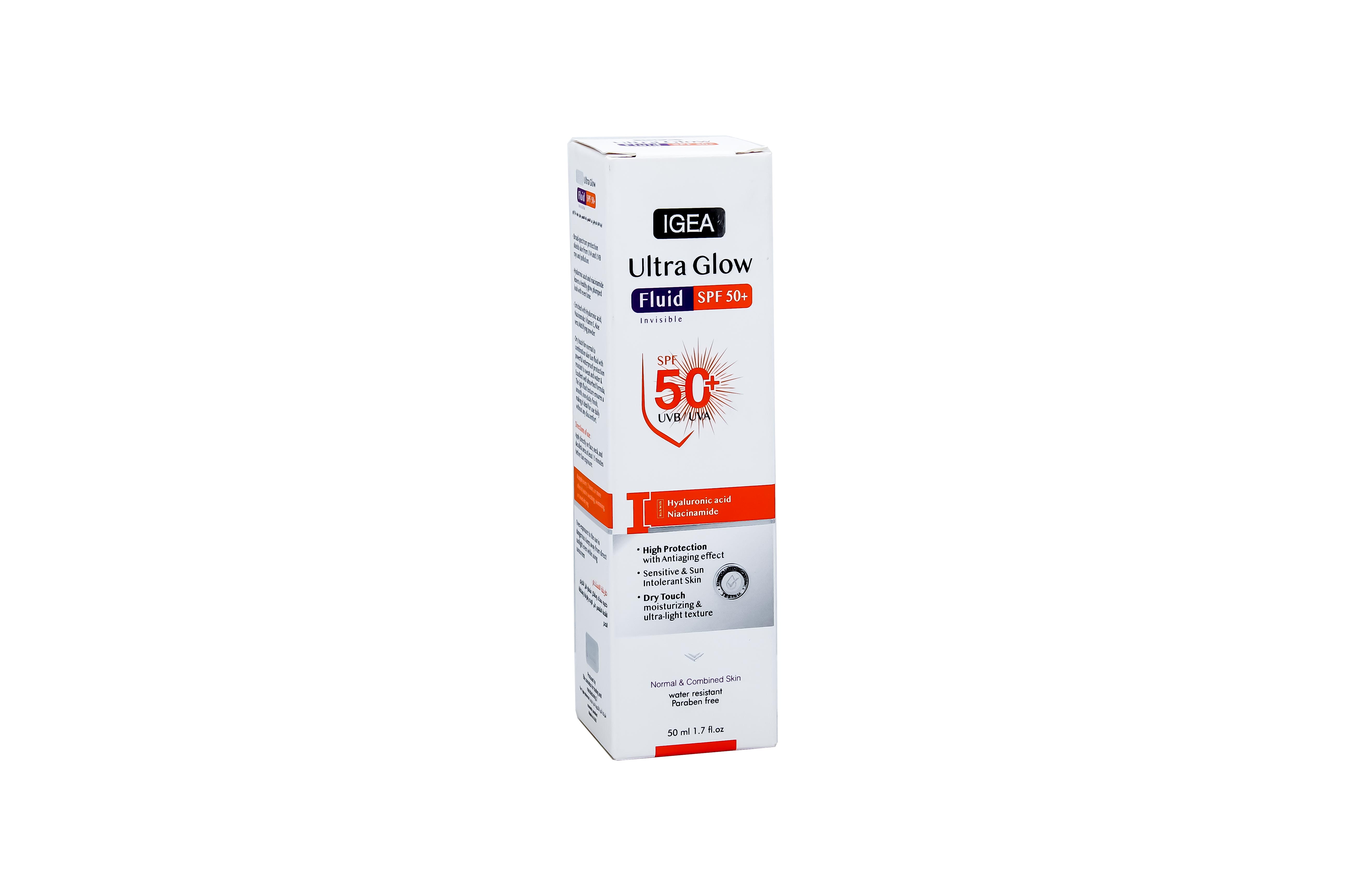 Igea Ultra Glow Dry Touch Spf 50+ Fluid 50 Ml