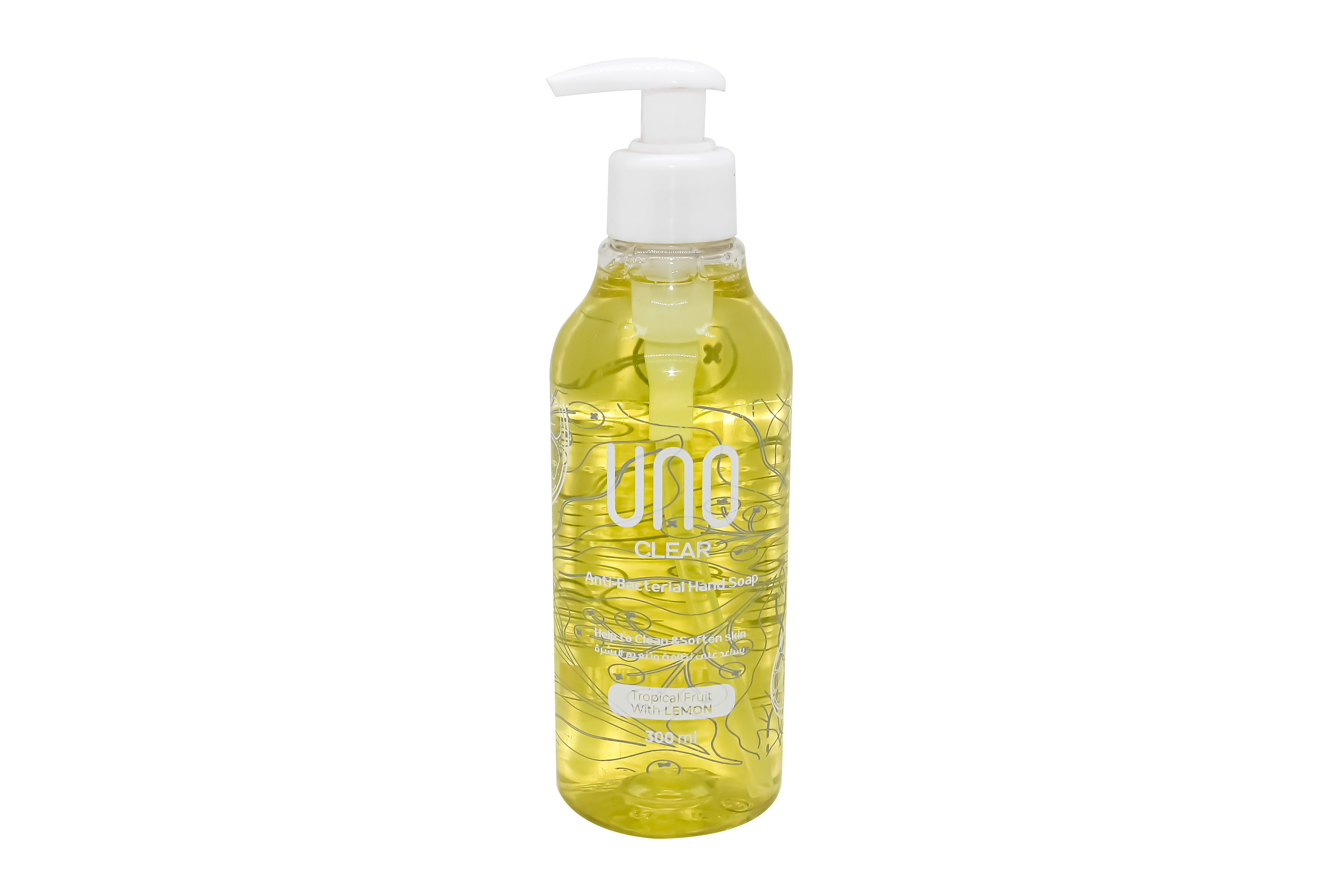 Uno Clear A.Bacterial Tropical Hand Soap 300 Ml