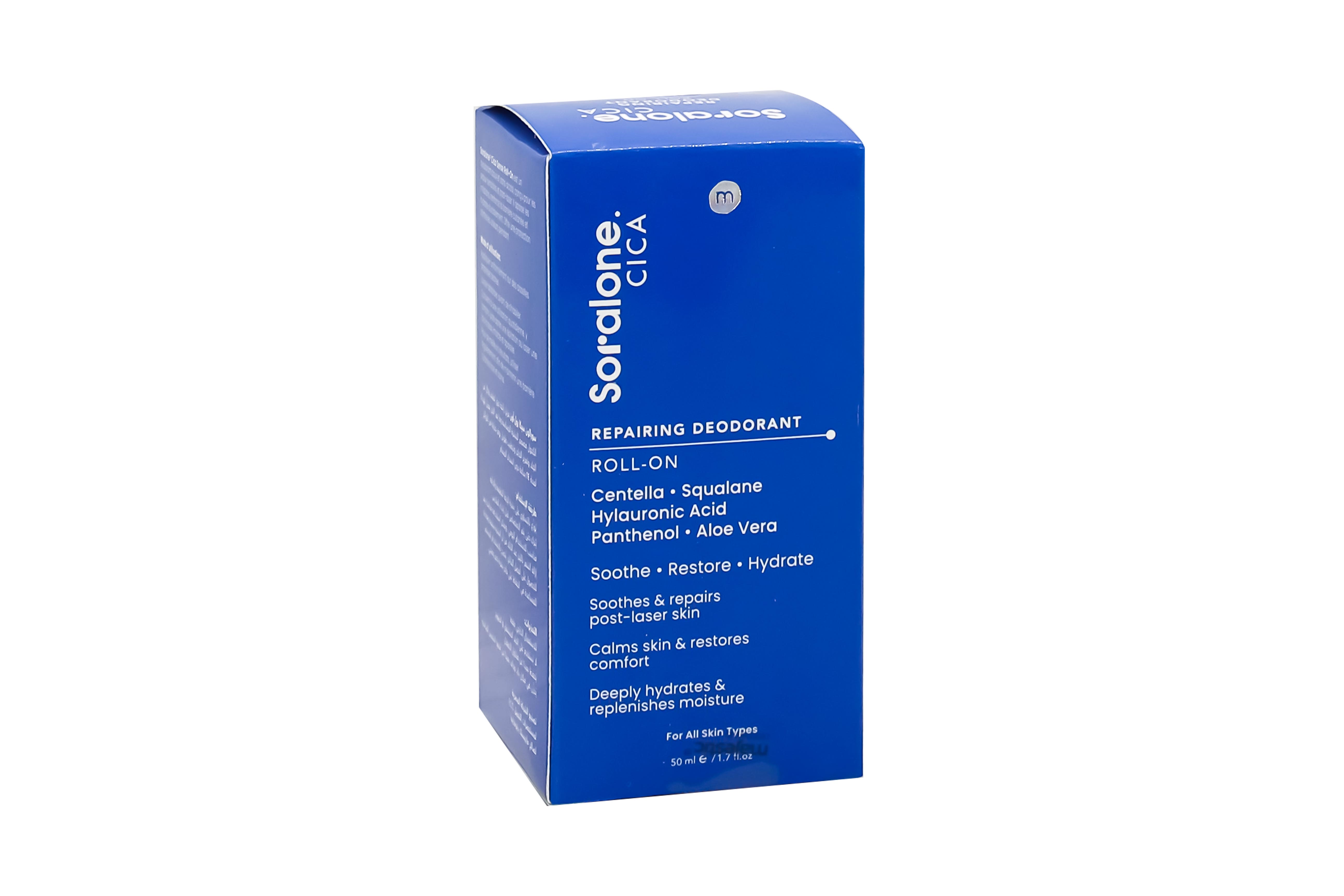 Soralone Cica Repairing Deodorant Roll On 50 Ml