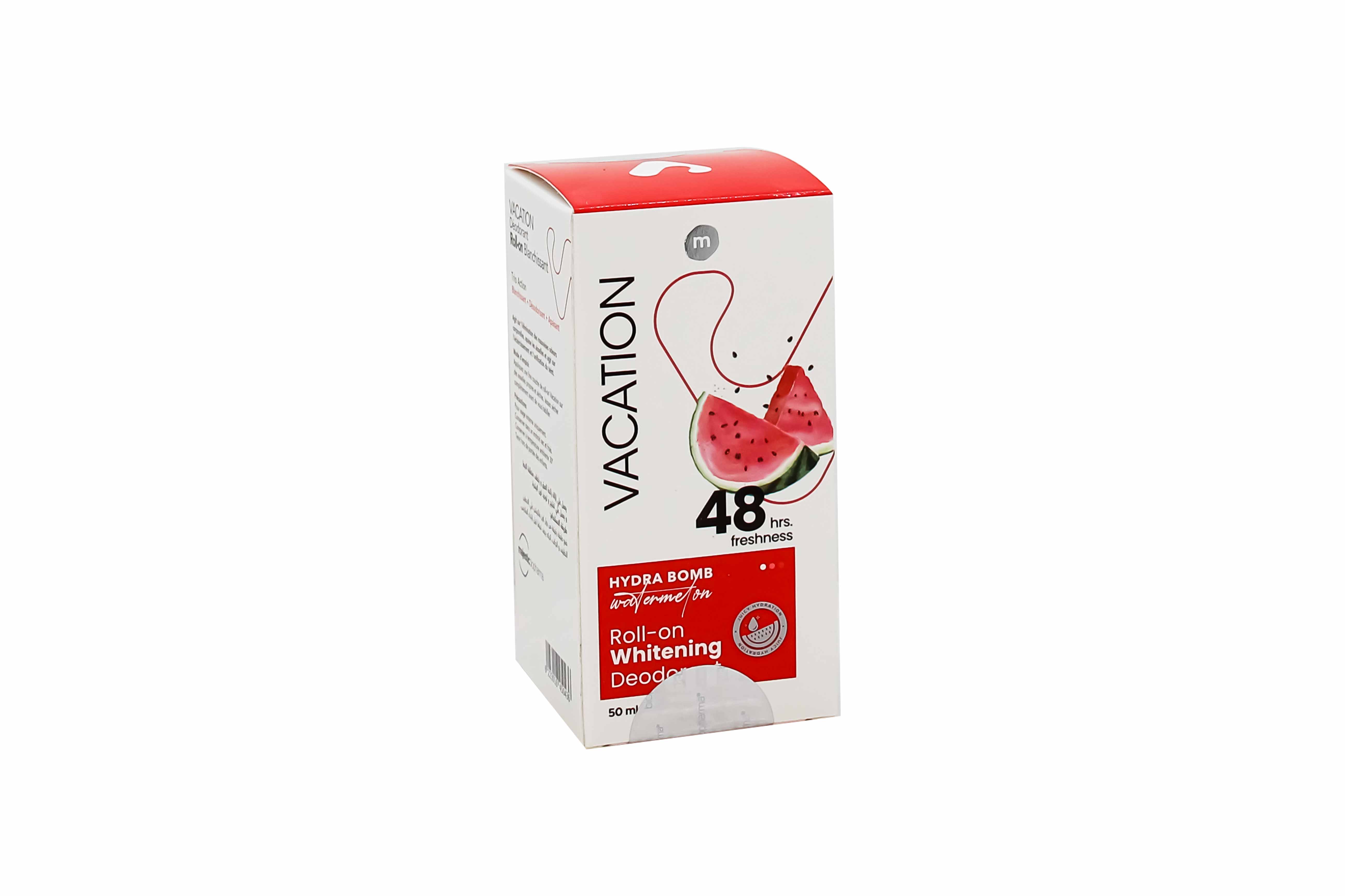 Vacation Whitening Watermelon Hydra Roll On 50 Ml