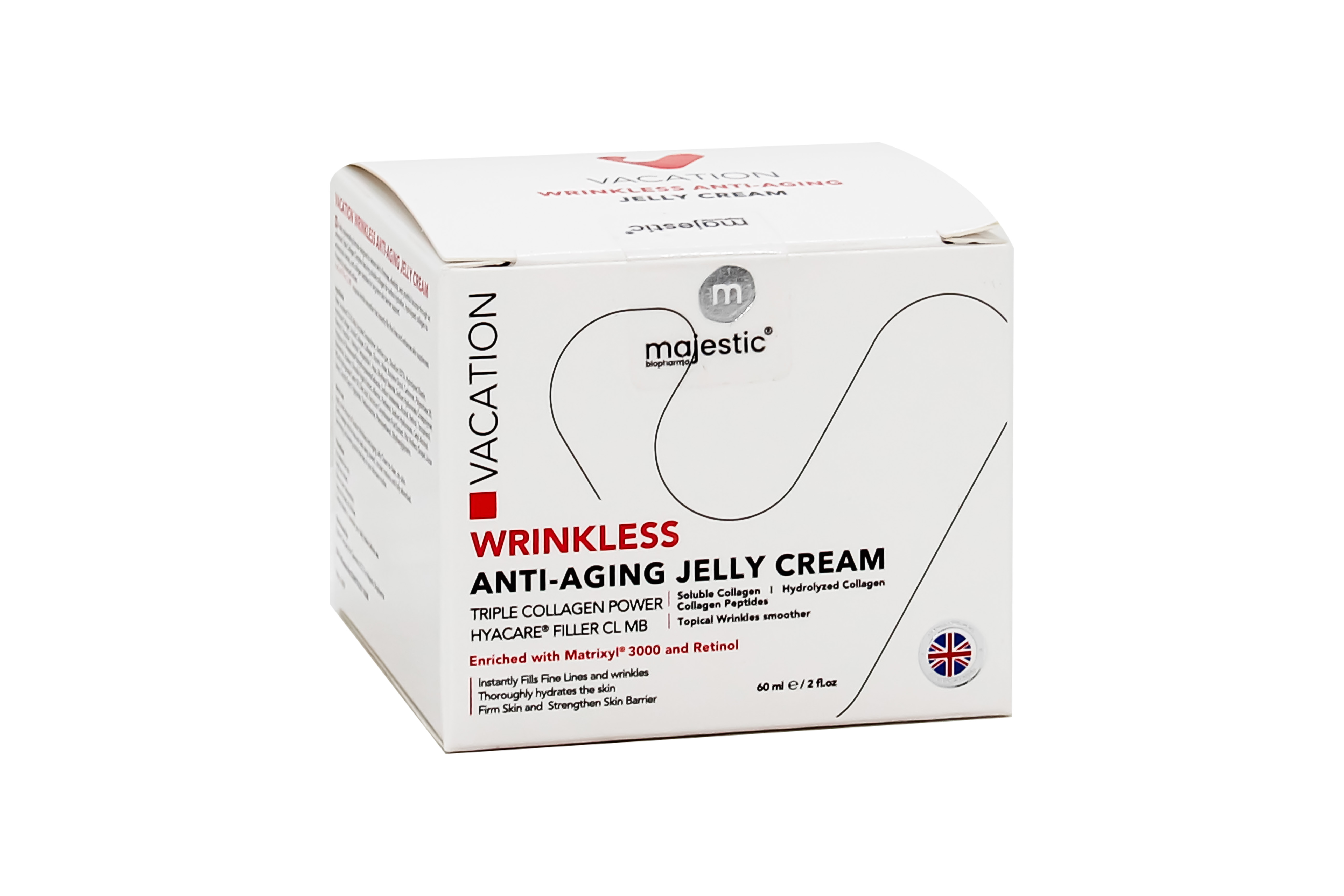 Vacation Wrinkless Anti-Aging Jelly Cream 60 GM