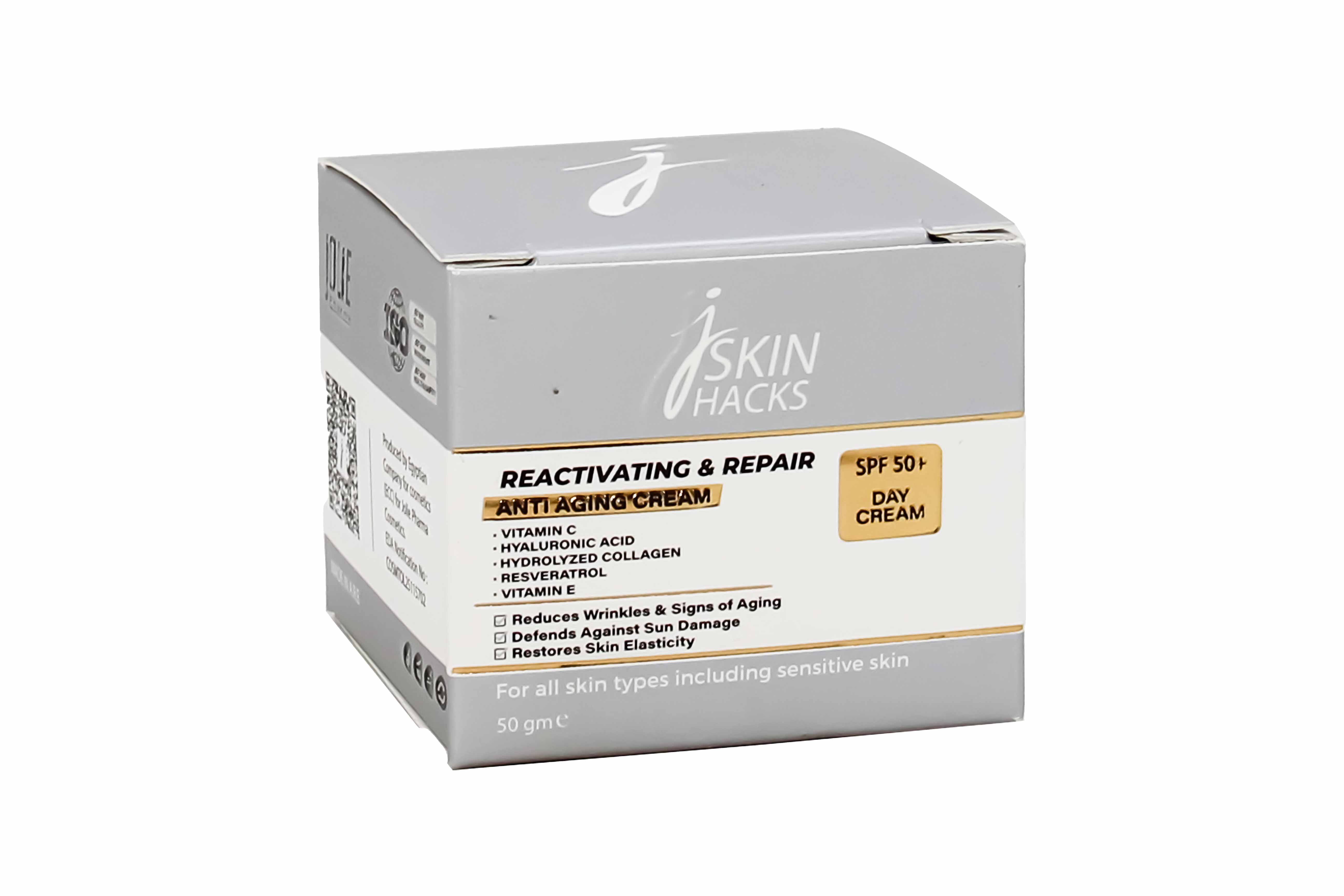 Jskin Hacks Anti Aging Spf 50+ Day Cream 50 Gm Jskin Hacks Anti Aging Spf 50+ Day Cream 50 Gm